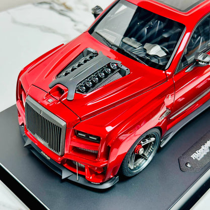 DreamWalkers 1/18 Rolls-Royce Cullinan RR.Darknight D900 Flame Red Resin Model LE 99