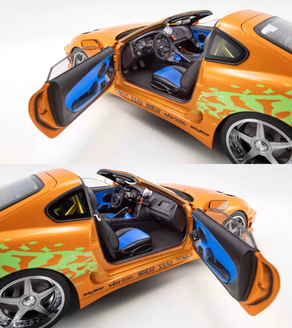 Kyosho 1/18 Toyota Supra Turbo (Fast & Furious) Orange Pearl 08975FF – Pre-Order