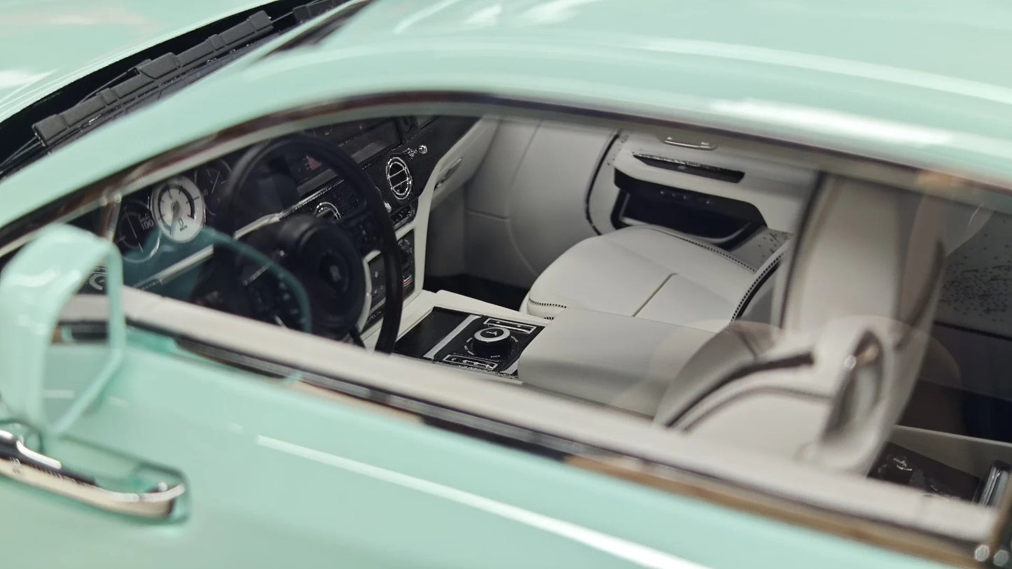 HH Model 1/18 Rolls-Royce Spectre Resin Model – Mint Green (Limited 50)