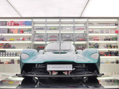 Amalgam 1/8 Aston Martin Valkyrie – Green Edition Hypercar Model | Air Shipping from China