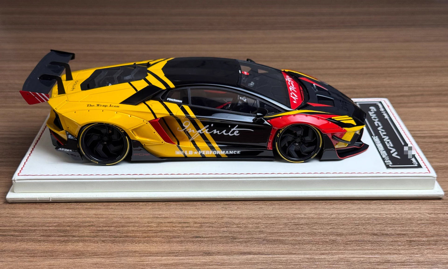 Davis & Giovanni 1/18 Lamborghini LBWK Aventador 2.0 “Infinite” Livery — Limited 36