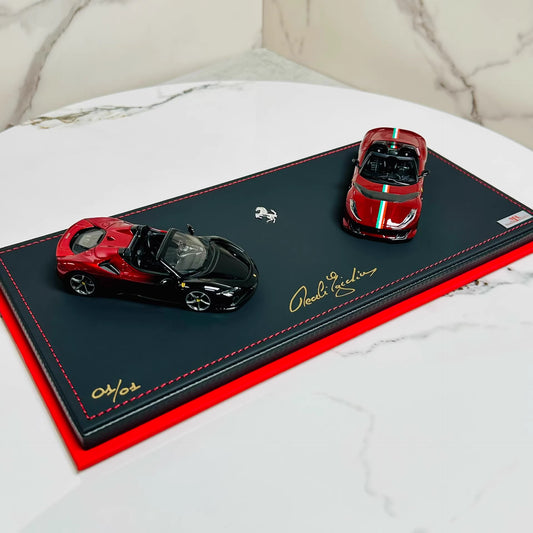MR Collection 1/43 Ferrari SF90 & Ferrari 812 Twin Set One-Off 1/1 Resin Display Model