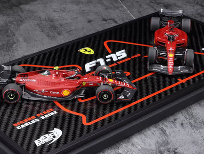 BBR 1/43 Ferrari F1-75 Bahrain GP 2022 Leclerc & Sainz 1–2 Set EMP75EX (Ltd 75)