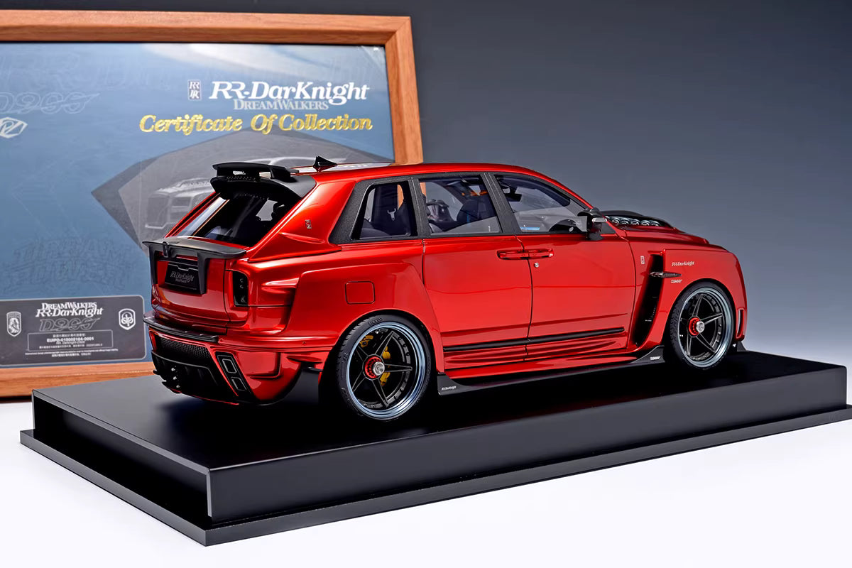 DreamWalkers 1/18 Rolls-Royce Cullinan RR.Darknight D900 Widebody Glossy Red
