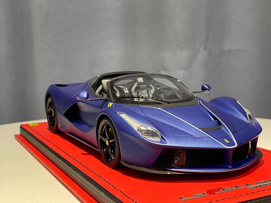 MR Collection Models 1/18 Ferrari LaFerrari Aperta · Blu Limited