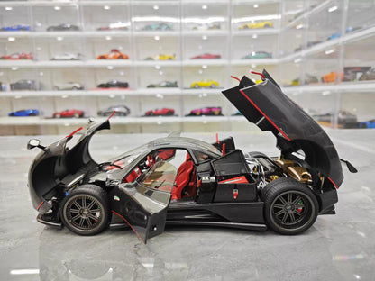 Almost Real 1/18 Pagani Zonda Cinque Exposed Carbon Diecast Model