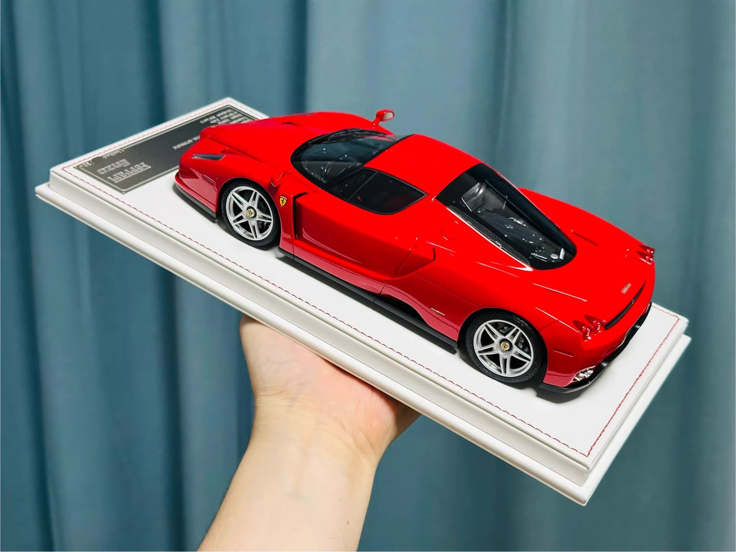 Davis & Giovanni 1/18 Ferrari Enzo Rosso Red Silver Wheels Black Calipers Limited 30 pcs