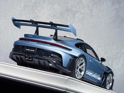 Davis & Giovanni 1/18 Porsche 911 (992) GT3 RS Ice Blue Resin Model Limited 8