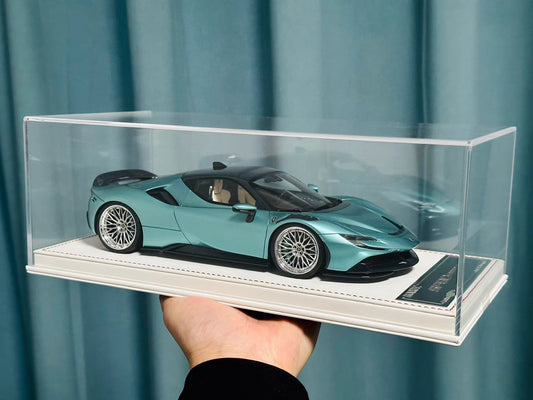 Davis & Giovanni 1/18 Ferrari SF90 Stradale Novitec Metallic Light Green | Limited 15