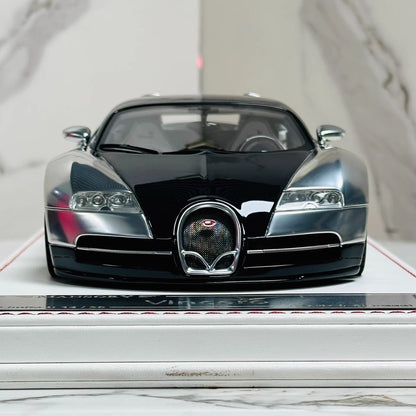 Davis & Giovanni 1/18 Bugatti Veyron Vincero Mansory Black/Carbon Silver Resin