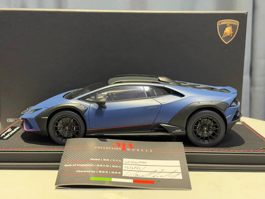 MR Collection Models 1/18 Lamborghini Huracán Sterrato · Blu
