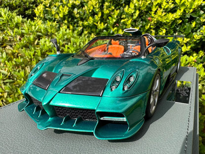 BBR Models 1/18 Pagani Imola Roadster Verde Rio Green Resin Model