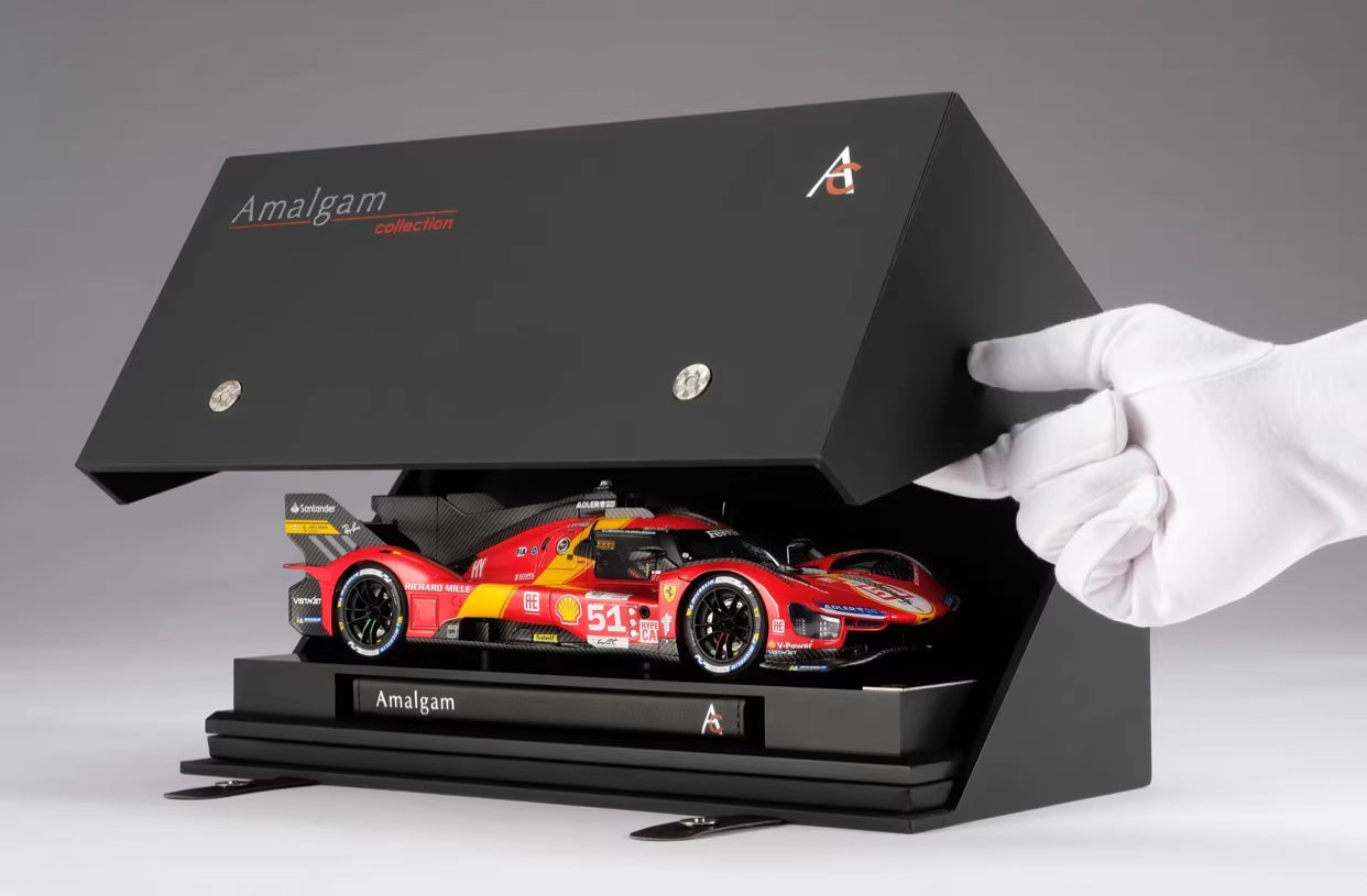 Amalgam 1/18 Ferrari 499P – 2023 Le Mans Champion Hypercar Model  Air Shipping from China