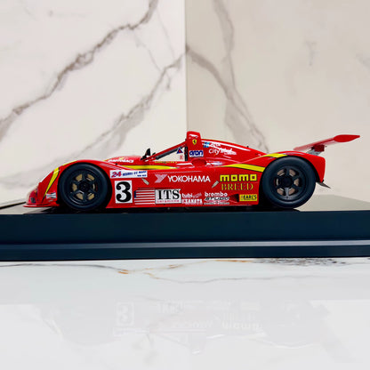 Amalgam 1/18 Ferrari 333 SP 1997 Le Mans #3 Moretti Racing Resin Model