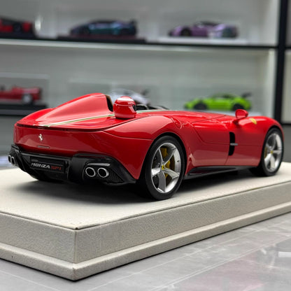 Hermes Collection 1/18 Ferrari Monza SP1 Resin Model Car – Rosso Tricolore