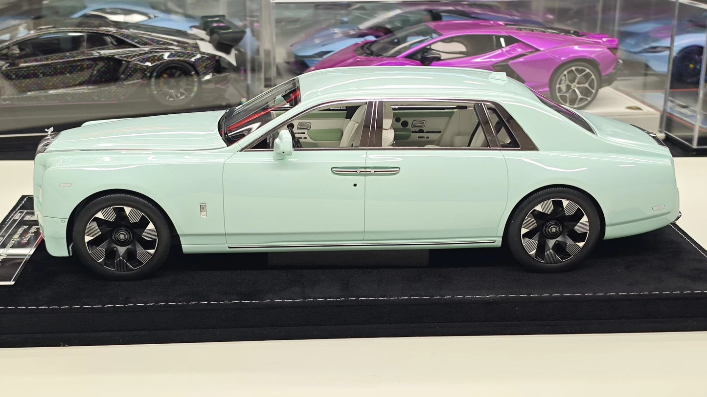 HH Model 1/18 Rolls-Royce Phantom “Illusion” Resin Model – Cliff Green (Limited 20)