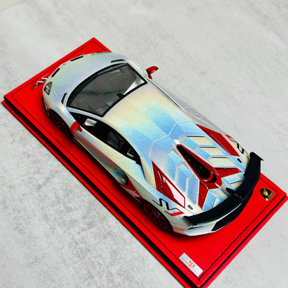 MR Collection 1/18 Lamborghini Aventador SVJ Limited Edition 02/03 Resin Model