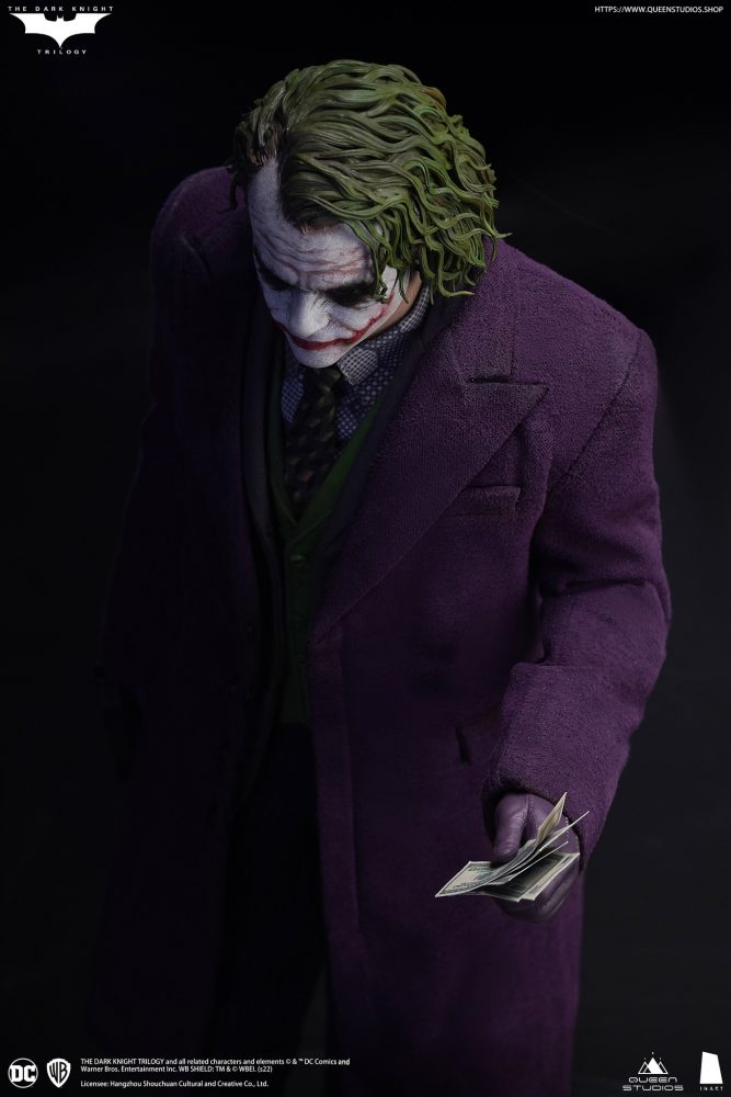 INART 1/6 The Dark Knight The Joker (Heath Ledger) Deluxe 2-Figure Set