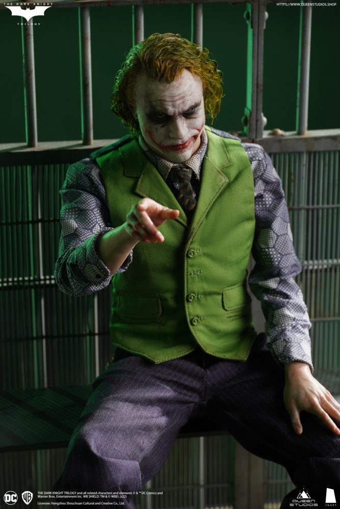 INART 1/6 The Dark Knight The Joker (Heath Ledger) Deluxe 2-Figure Set