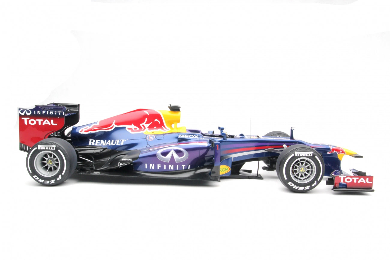 Amalgam 1/8 Red Bull Racing RB9 – 2013 Indian GP Vettel World Champion Model | Air Shipping from China