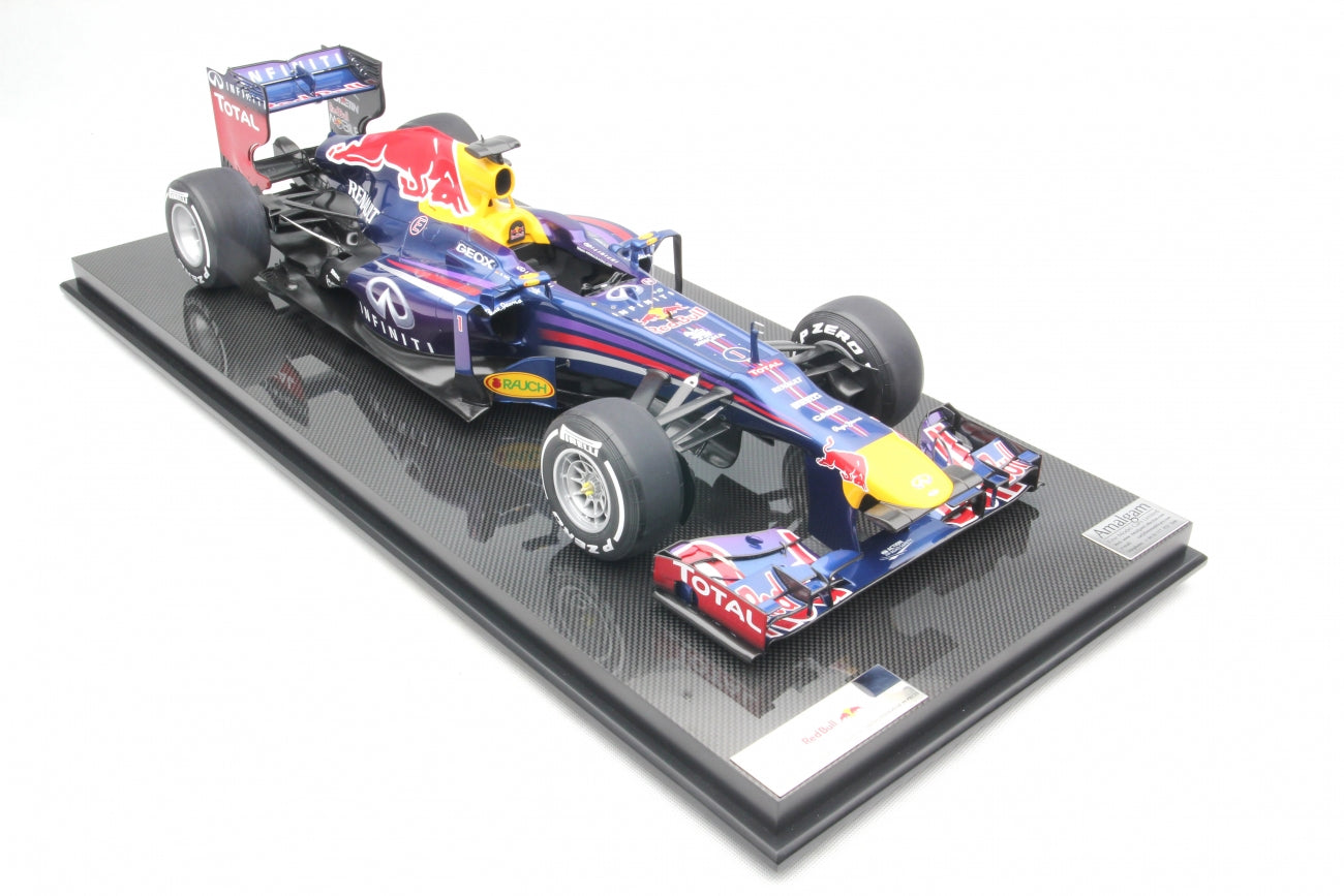 Amalgam 1/8 Red Bull Racing RB9 – 2013 Indian GP Vettel World Champion Model | Air Shipping from China