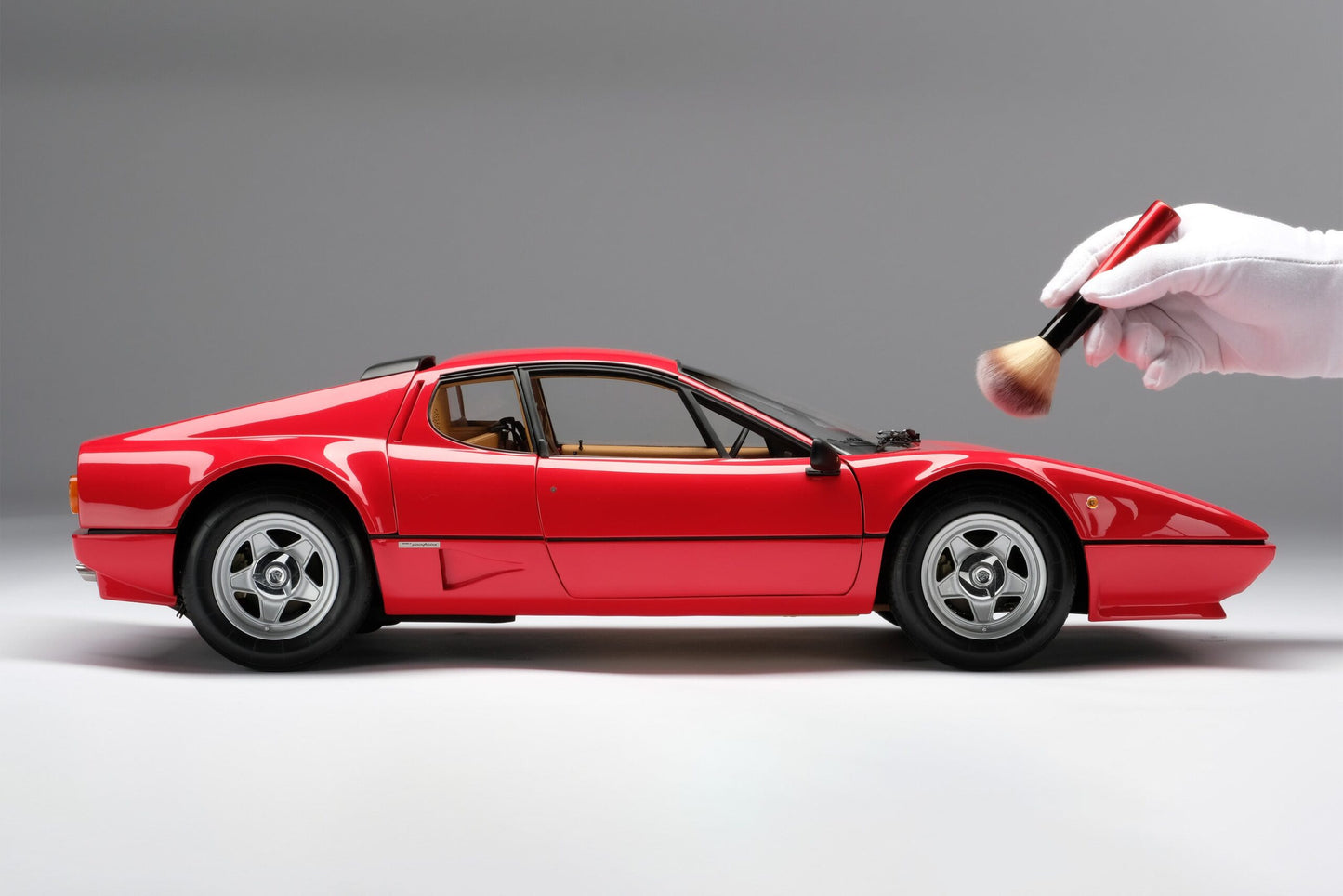Amalgam 1/8 Ferrari BB 512i (1981) – Red Resin Model | Air Shipping from China