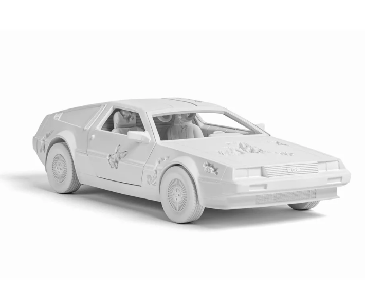 Daniel Arsham x DeLorean “Eroded DeLorean” Gray