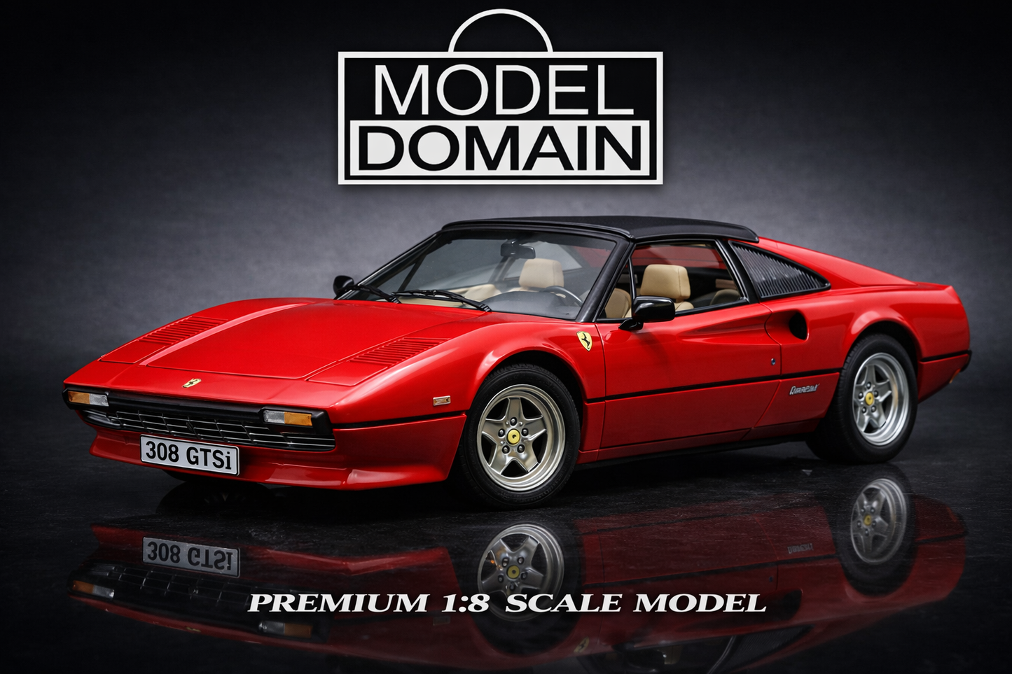 Ferrari 308 GTSi (1983) – Custom 1:8 Scale Model Commission