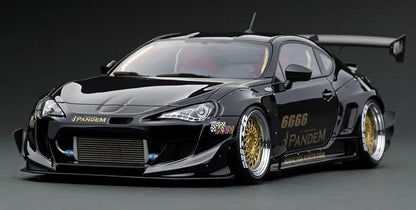Ignition Model 1/18 Pandem Toyota 86 V3 Black IG1126
