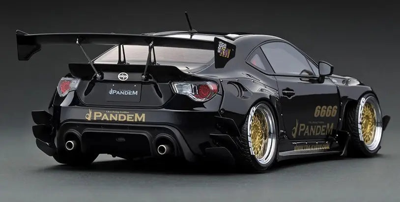 Ignition Model 1/18 Pandem Toyota 86 V3 Black IG1126