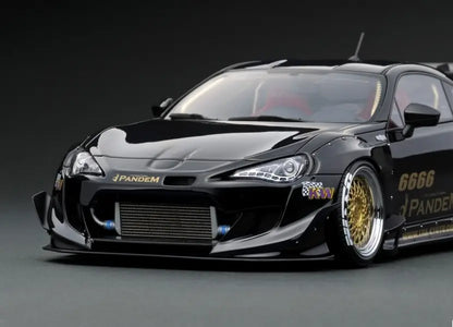 Ignition Model 1/18 Pandem Toyota 86 V3 Black IG1126