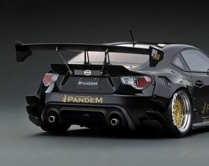 Ignition Model 1/18 Pandem Toyota 86 V3 Black IG1126