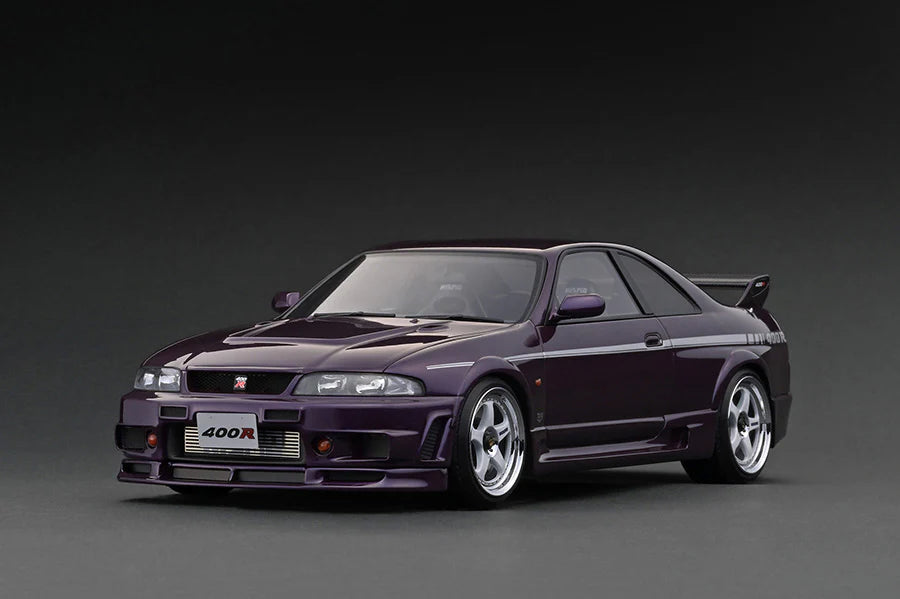 Ignition Model 1/18 Nismo R33 GT-R 400R Midnight Purple Resin Model IG2255