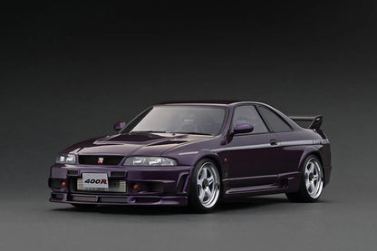 Ignition Model 1/18 Nismo R33 GT-R 400R Midnight Purple Resin Model IG2255
