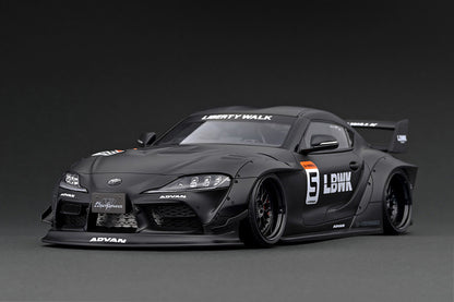 Ignition Model 1/18 LB-WORKS Toyota Supra (A90) Matte Black Resin IG2652
