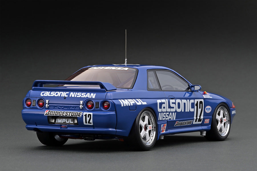 Ignition Model 1/18 Calsonic Skyline (#12) 1993 JTC With Mr. Hoshino IG2246