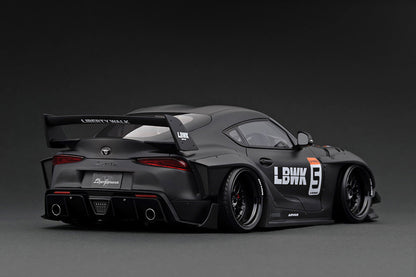 Ignition Model 1/18 LB-WORKS Toyota Supra (A90) Matte Black Resin IG2652