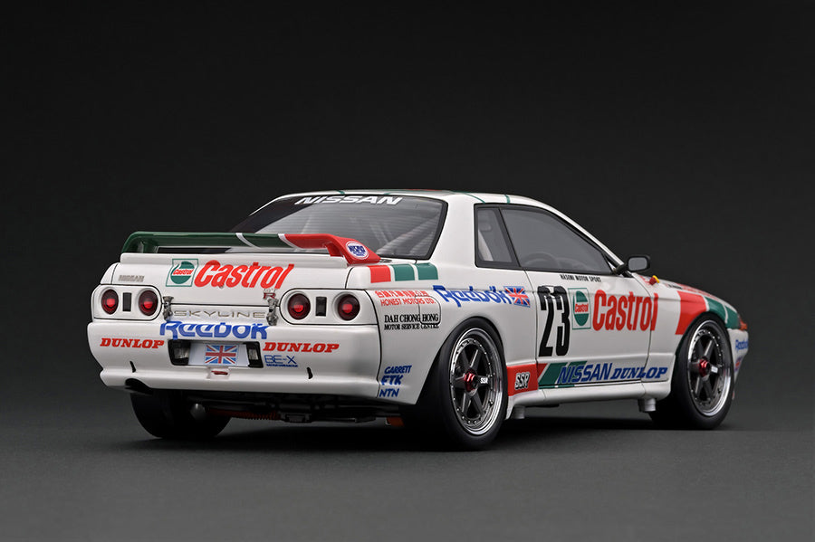 Ignition Model 1/18 Castrol Skyline GT-R (R32) #23 1990 Macau Engine IG2777