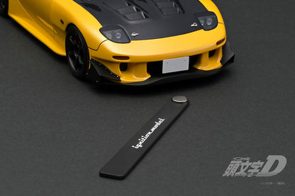 Ignition Model 1/18 INITIAL D Mazda RX-7 (FD3S) Yellow LED IG3189