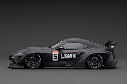 Ignition Model 1/18 LB-WORKS Toyota Supra (A90) Matte Black Resin IG2652