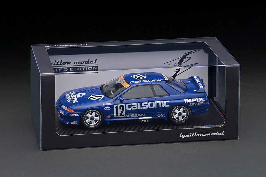 Ignition Model 1/18 Calsonic Skyline GT-R (R32) #12 1992 JTC IG2820