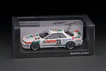 Ignition Model 1/18 Castrol Skyline GT-R (R32) #23 1990 Macau Engine IG2777