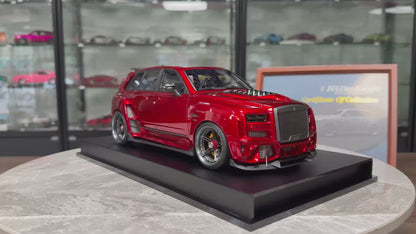 DreamWalkers 1/18 Rolls-Royce Cullinan RR.Darknight D900 Widebody Glossy Red