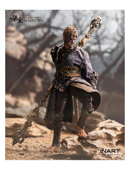 INART 1/12 Black Myth: Wukong Destined One Bronze Armor Action Figure