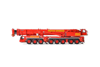 WSI Liebherr LTM1500 Rezayat Sparrow Diecast Mobile Crane Model 1/50