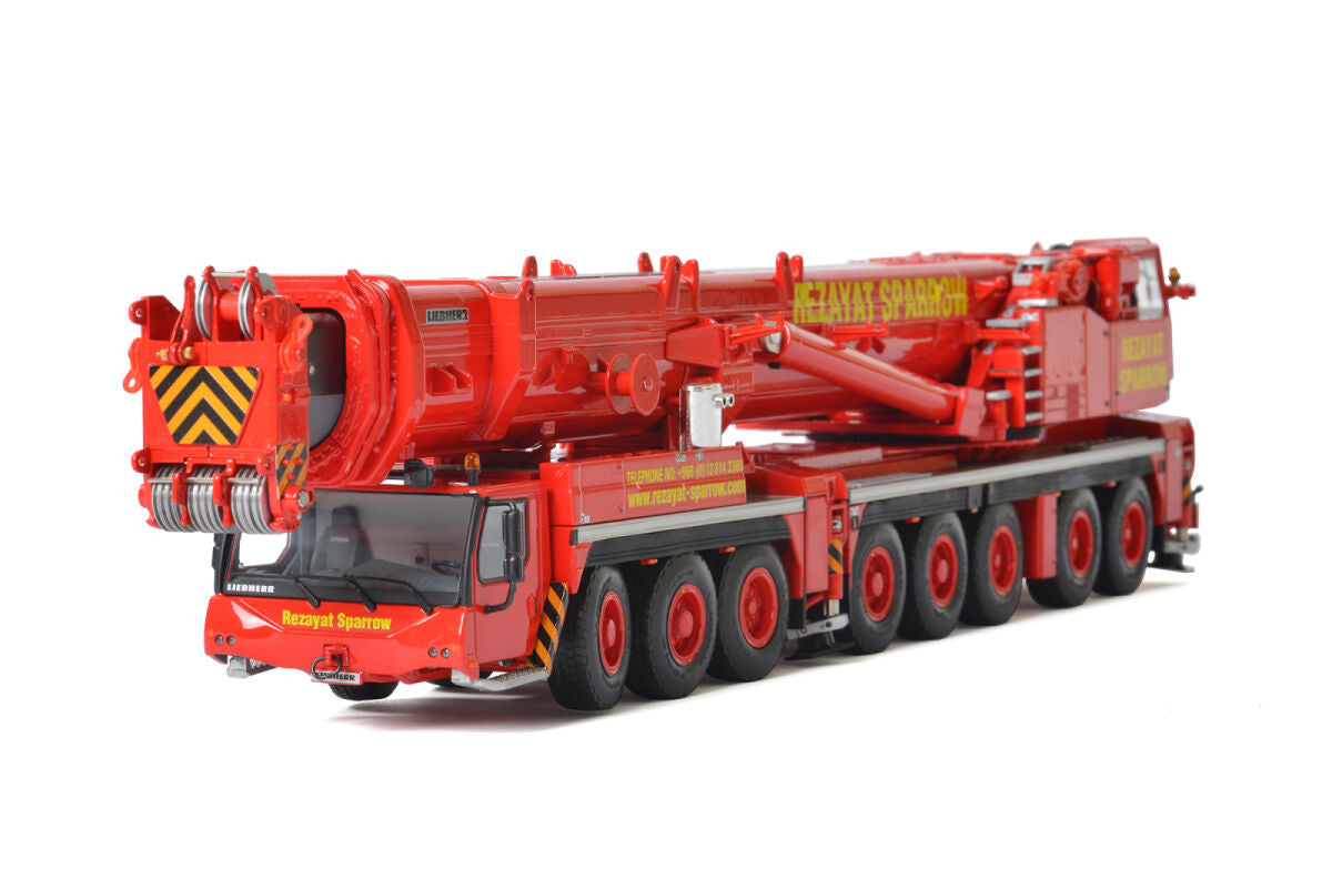 WSI Liebherr LTM1500 Rezayat Sparrow Diecast Mobile Crane Model 1/50