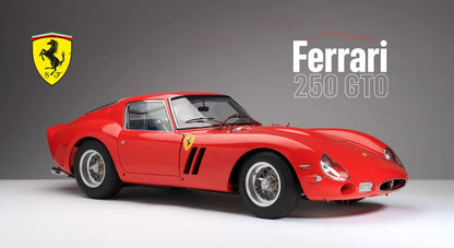 DeAgostini 1:8 Ferrari 250 GTO — Brand-New · Hand-Built by Model Domain