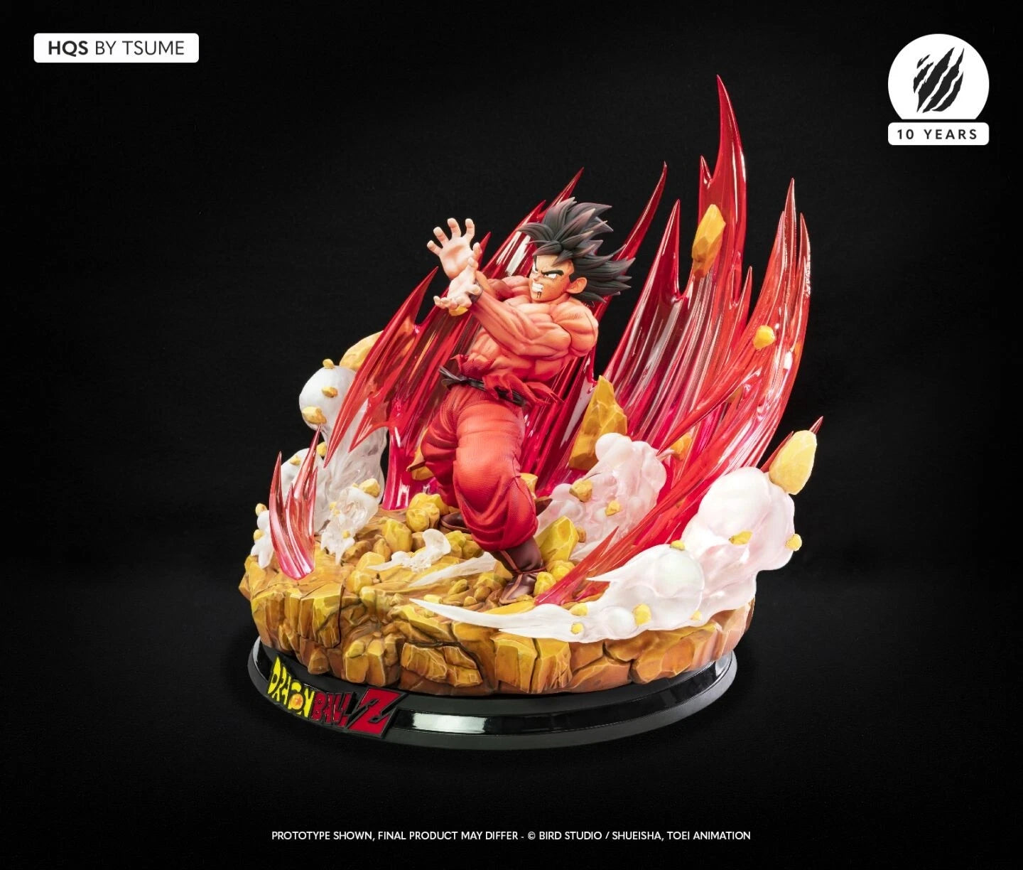 Tsume Art HQS 1/6 Dragon Ball Z Goku Kaioh-Ken vs Vegeta Galick Gun Statue – All Duties Included