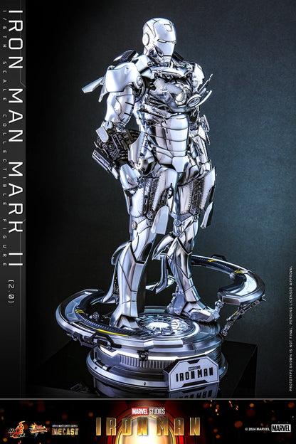Hot Toys 1/6 Iron Man Mark II 2.0 Diecast Figure MMS733D59 – Marvel Collectible