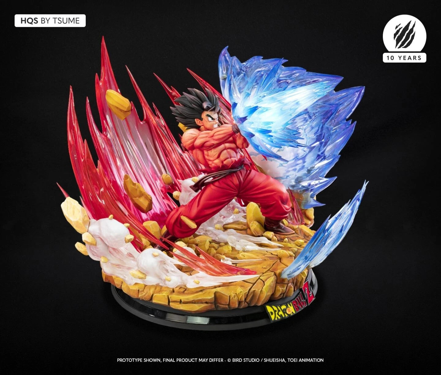 Tsume Art HQS 1/6 Dragon Ball Z Goku Kaioh-Ken vs Vegeta Galick Gun Statue – All Duties Included